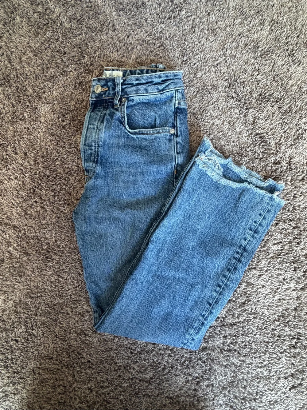 Free People/We The Free High Rise Stella Kick Flare Jeans